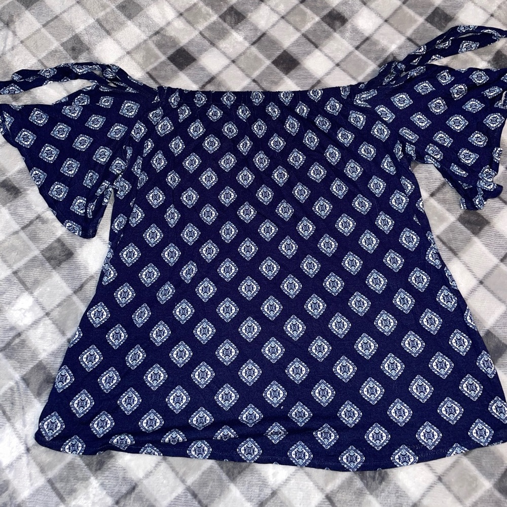 Off the Shoulder Dress Shirt